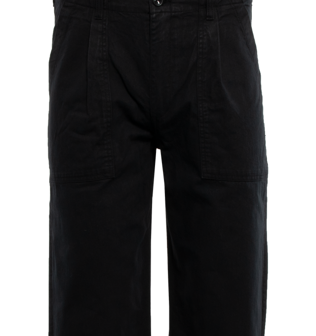 PLEATED FATIGUE PANTS