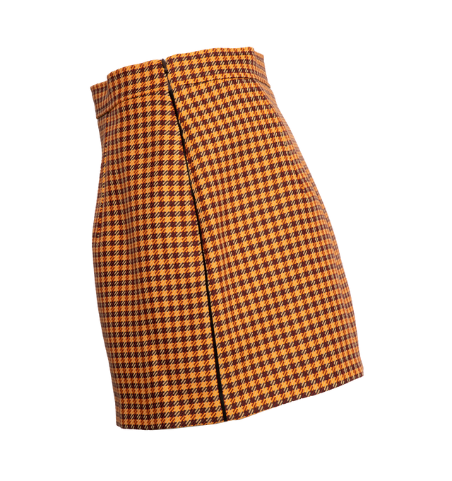 HOUNDSTOOTH MINI SKIRT (WOMENS)