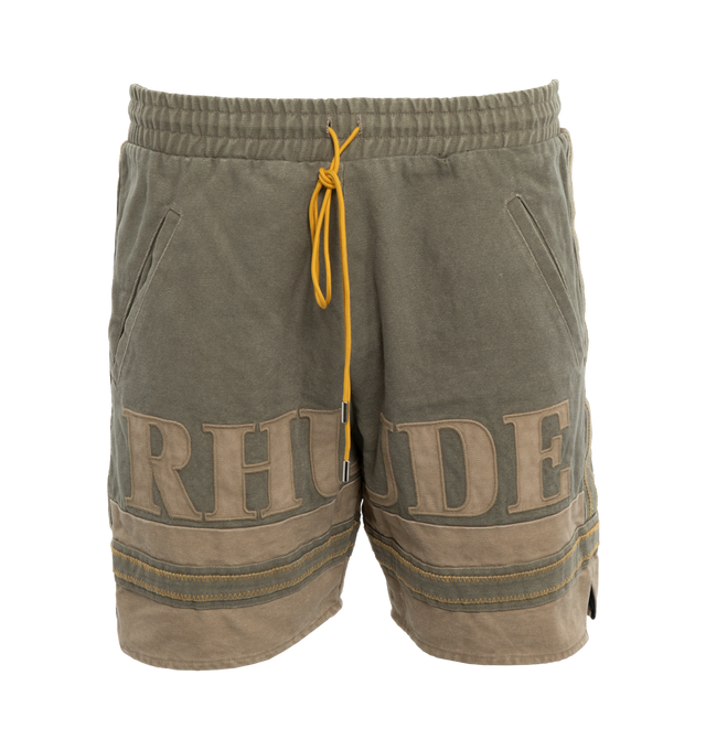 CANVAS LOGO SHORTS (MENS)