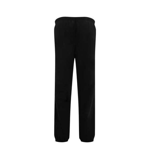Image 2 of 3 - BLACK - Needles Men's Between Pant - Poly Fleece is crafted from polyester fleece and features a relaxed silhouette designed for everyday comfort. Blending the brands signature sportswear influences with functional construction, this style offers a soft handfeel and versatile fit suitable for casual wear. Main Material: Polyester Fleece. Fit: Relaxed. Made in Japan.