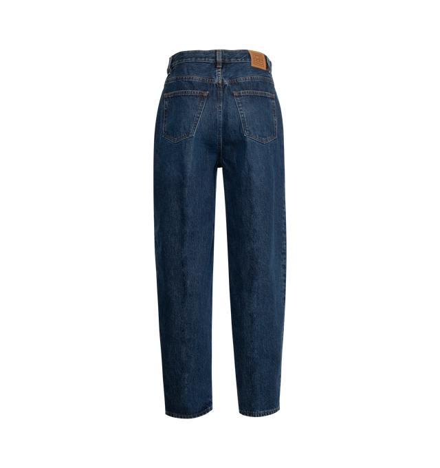 WIDE TAPERED LEG DENIM