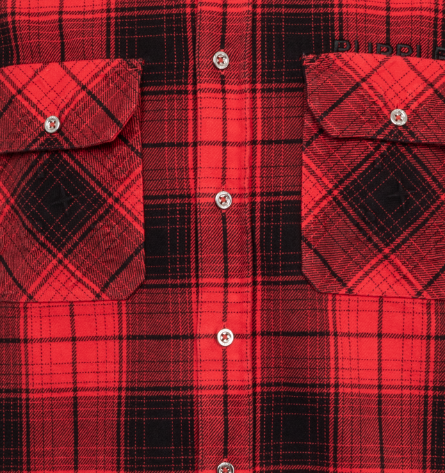 PLAID FLANNEL SHIRT