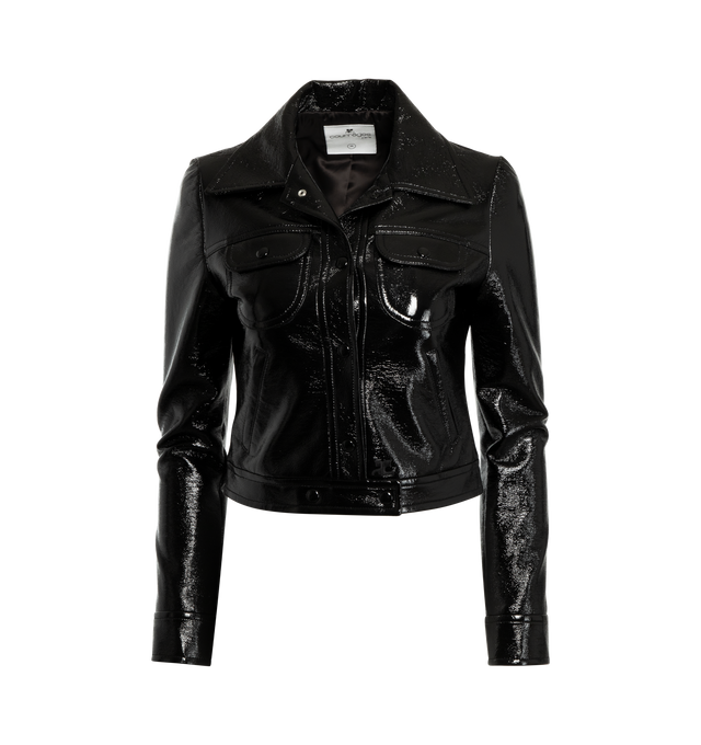 VINYL TRUCKER JACKET