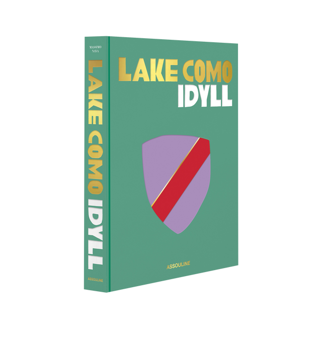 Image 1 of 4 - GREEN - Assouline Books Lake Como Idyll by Massimo Nava, Linen hardcover book with 296 pages featuring over 200 illustrations. Language: English. Dimensions: W 10 x L 13 x D 1.5. Lake Como, nestled in the Alps of Italy, is a breathtaking destination known for its charming lakeside towns, including Bellagio, where the lakes two arms meet. With picturesque villas like Villa d'Este and Villa del Balbianello, lush gardens, and peaceful waters, it offers a blend of romance, luxury, and natural bea