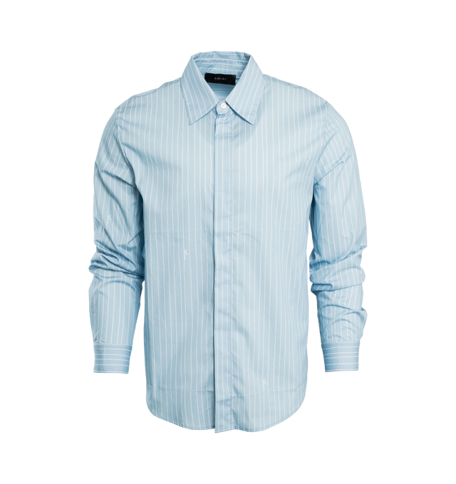SCRIPT POPLIN SHIRT (MENS)