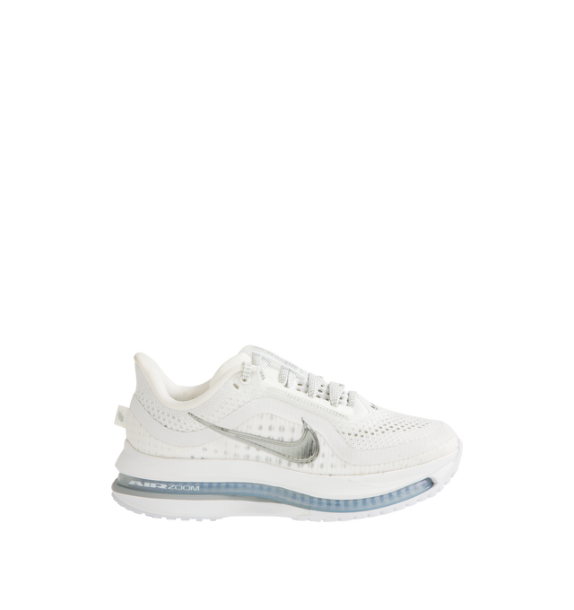 Image 1 of 5 - WHITE - NIKE Pegasus Premium Sneaker featuring engineered mesh on upper, full-length ZoomX foam, full-length Air Zoom unit, ReactX foam sits at the bottom of the ZoomX foam and Air Zoom cushioning and modified waffle outsole.