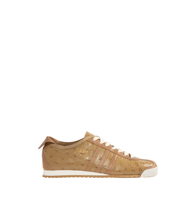 Image 1 of 5 - BROWN - ADIDAS Italia 60s Made In Italy Sneaker featuring a vintage look, metallic "adidas Italia" branding, regular fit, lace closure, leather upper, leather lining and rubber outsole.