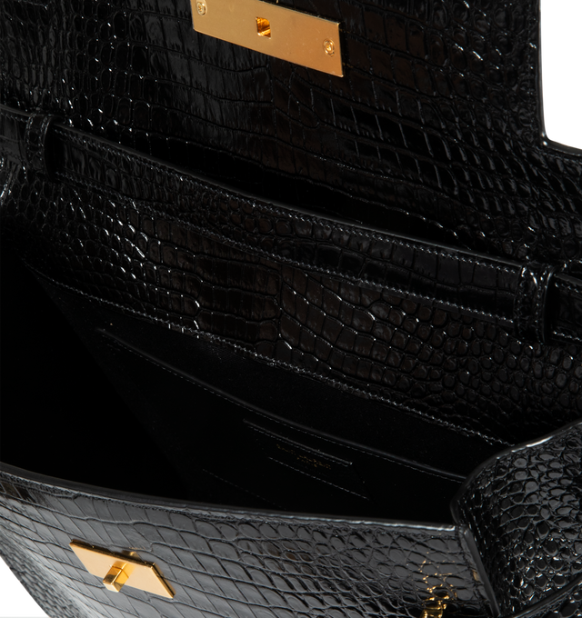 MANHATTAN CROC EMBOSSED