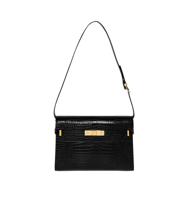 MANHATTAN CROC EMBOSSED
