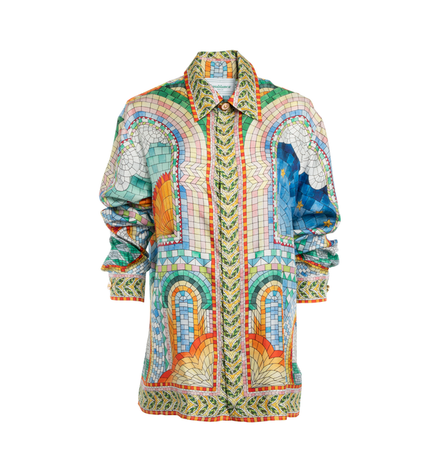 LONG SLEEVE SILK SHIRT (WOMENS)