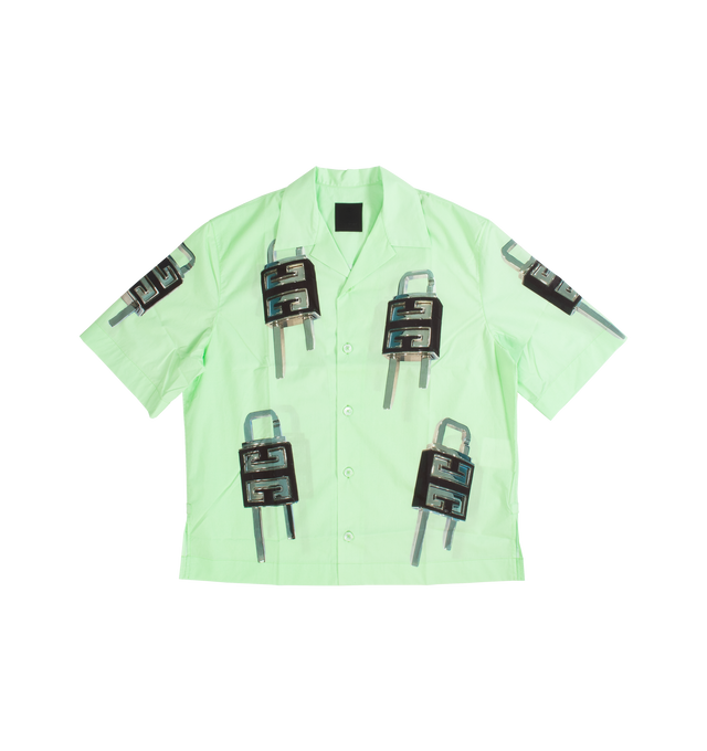 BOXY FIT HAWAIIAN COLLAR SHIRT (MENS)