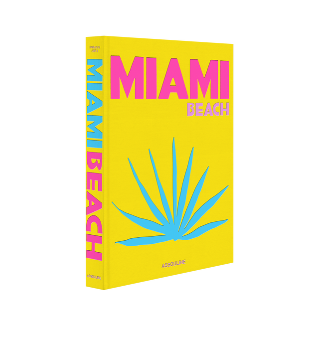 Image 1 of 4 - YELLOW - Assouline Books Miami Beach featuring a tour of this bold and wondrous metropolis. Linen hardcover. 200+ illustrations, 304 pages. Publishing date: October 2020. H13.1" x W9.8" x D1.5" / 6.61 lb. Made in Italy.