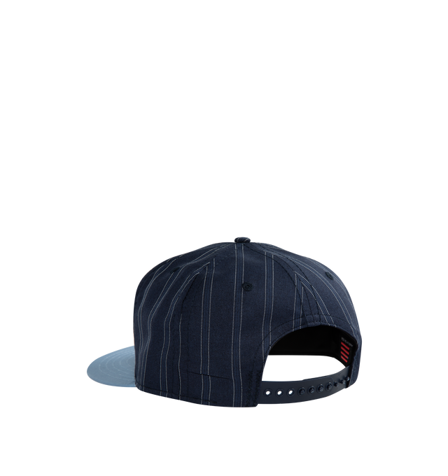 Image 2 of 2 - NAVY - LITE YEAR Baseball Cap featuring classic style with a slightly deeper fit. 