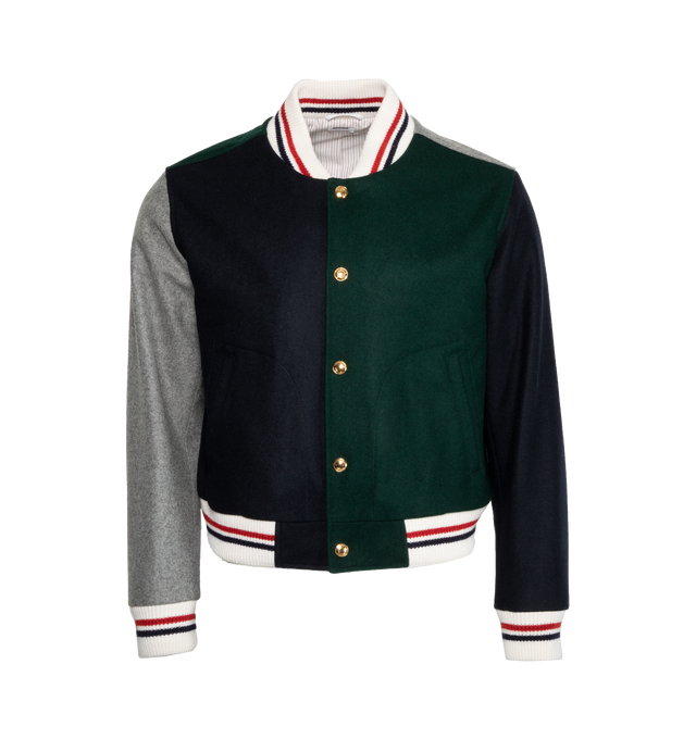 FUN MIX MELTON BLOUSON (MENS)