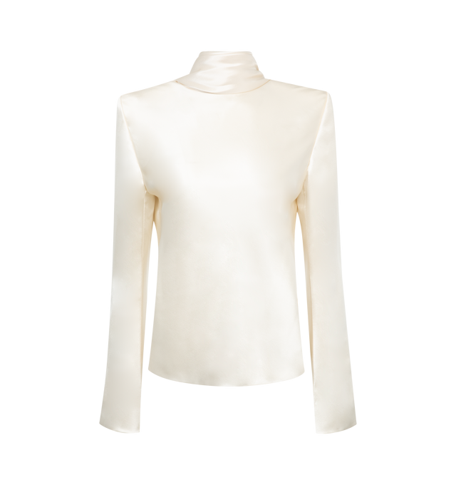 COWL-BACK BLOUSE (WOMENS)