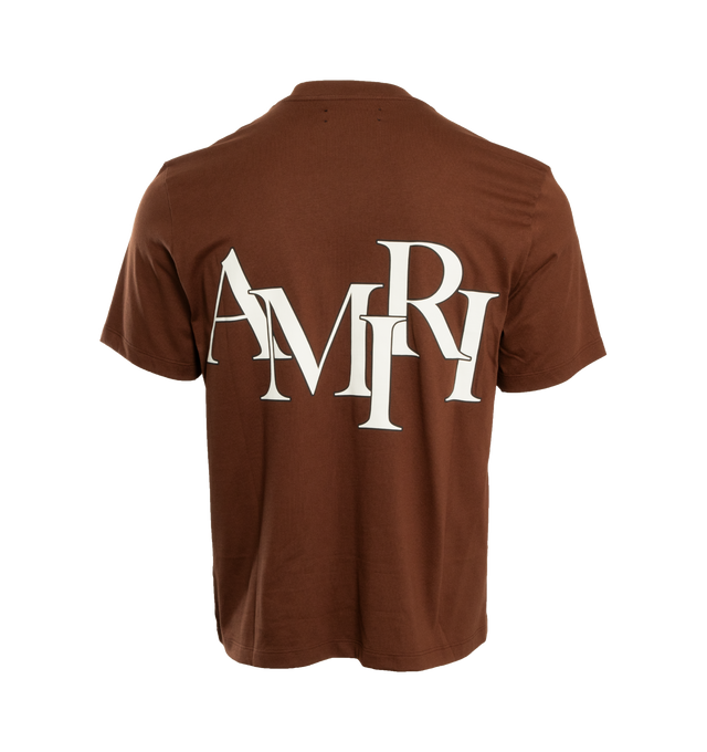STAGGERED LOGO TEE (MENS)