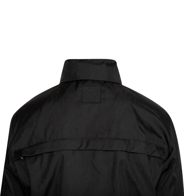 JACQUARD HOOD WINDBREAKER (MENS)