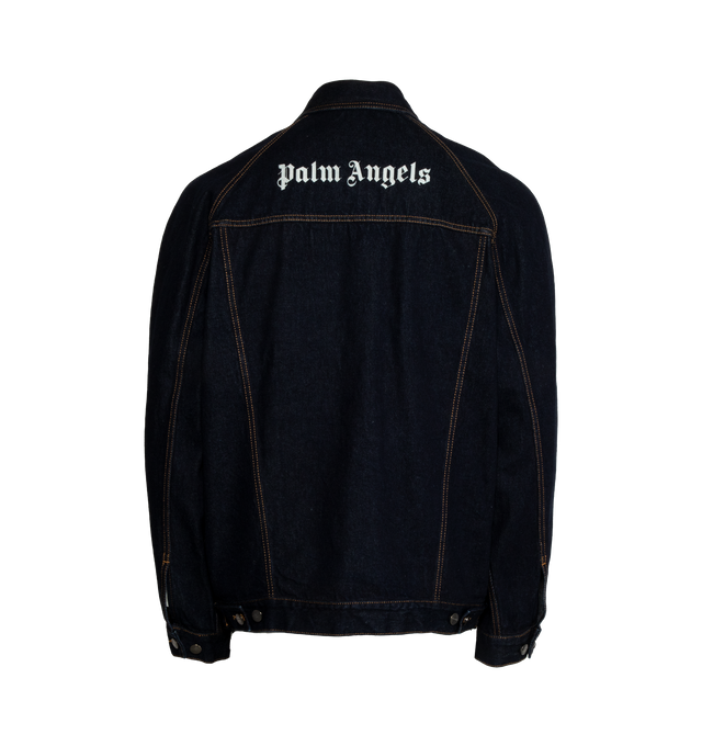 RAW WASH LOGO DENIM JKT (MENS)