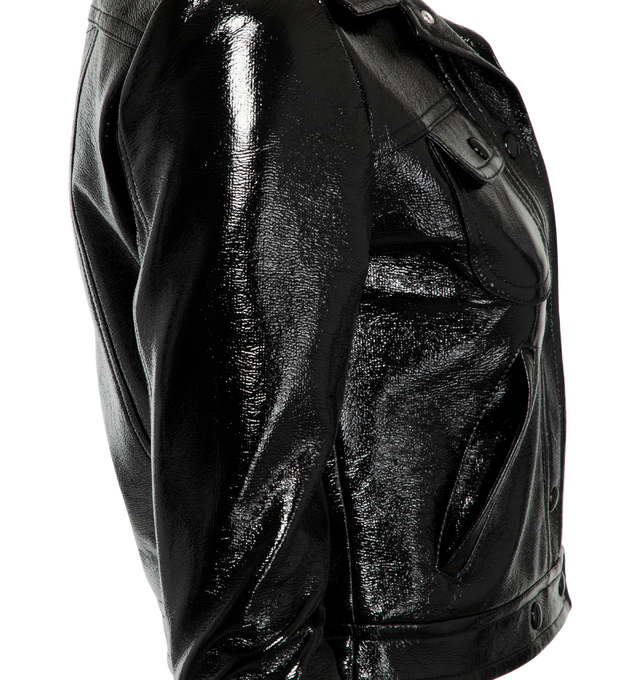 VINYL TRUCKER JACKET
