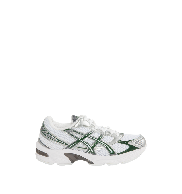 Image 1 of 5 - WHITE - Asics GEL-1130 Sportstyle Retro Sneaker featuring late 2000s runner aesthetic reimagined with overlays and breathable mesh underlays, GEL technology cushioning for excellent shock absorption.