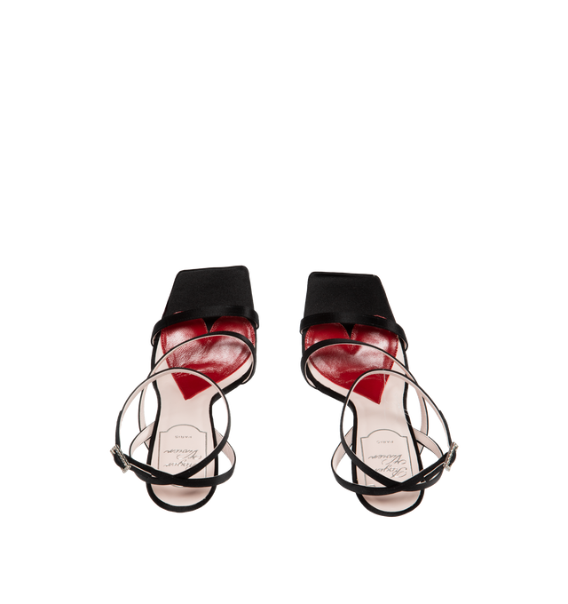 CUBE STRASS HEEL SANDAL 120