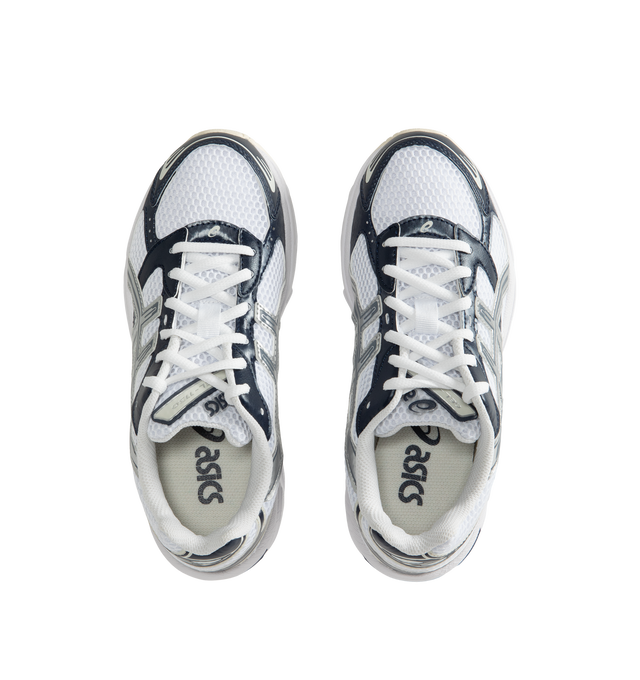 Image 5 of 5 - WHITE - Asics GEL-1130 Sportstyle Retro Sneaker featuring late 2000s runner aesthetic reimagined with overlays and breathable mesh underlays, GEL technology cushioning for excellent shock absorption. Imported from Cambodia.