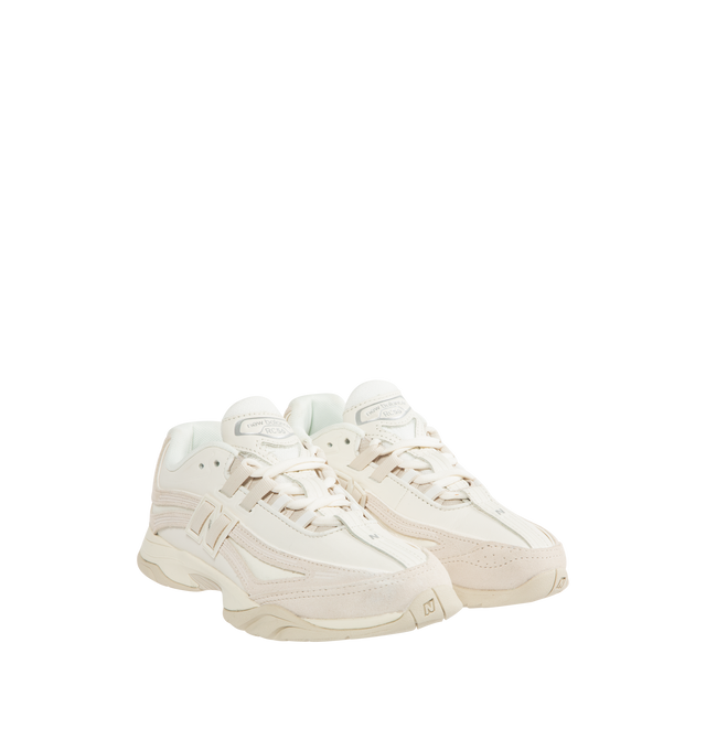 Image 2 of 5 - WHITE - NEW BALANCE RC56 Sneaker featuring low-profile design, leather and suede upper and lace up closure.