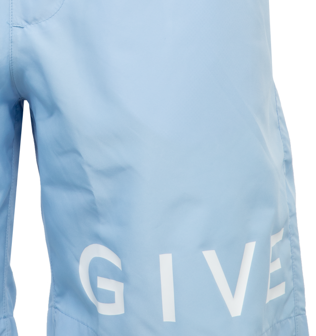 4G NYLON LONG SWIM SHORTS (MENS)
