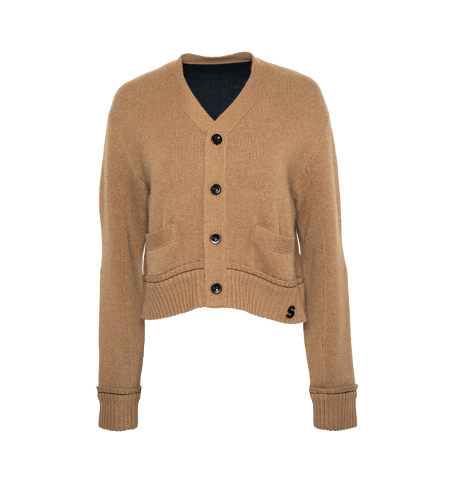 CASHMERE KNIT CARDIGAN