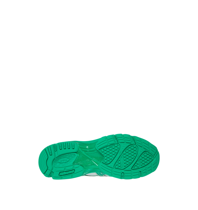 Image 4 of 5 - GREEN - ASICS GEL-DS TRAINER 14 Sneaker featuring breathable mesh underlays, TRUSSTIC support system, rearfoot GEL technology and rubber outsole.
