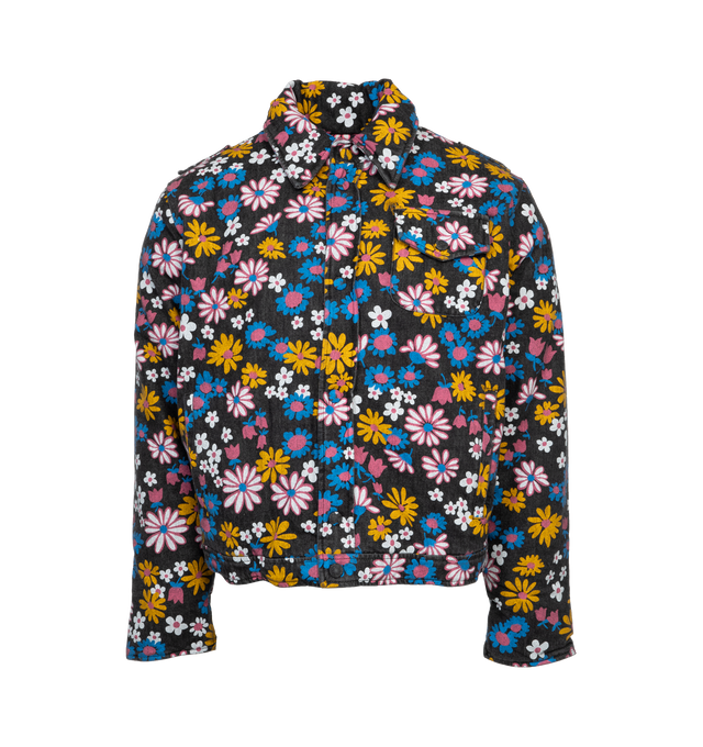 PRINTED PADDED JACKET (UNISEX)