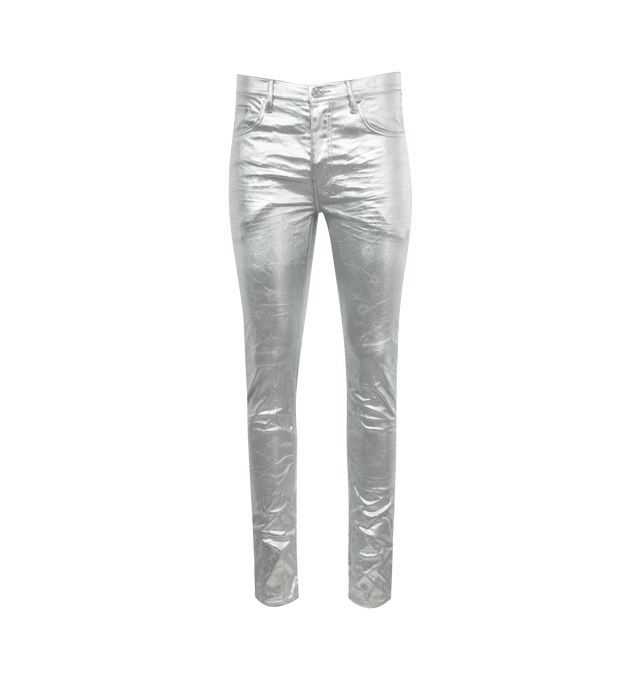 METALLIC MONOGRAM PANTS