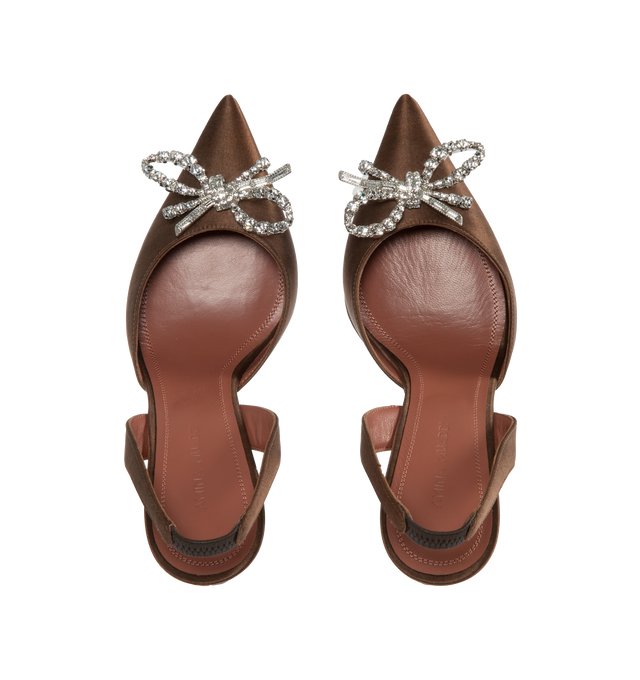ROSIE CRYSTAL SATIN PUMPS