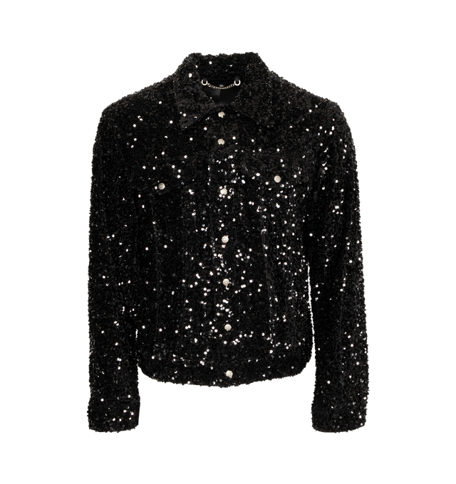 JOHNNY SEQUIN TRUCKER JACKET