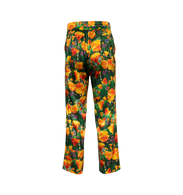 HELICOPTER LANDSCAPE SILK PANTS