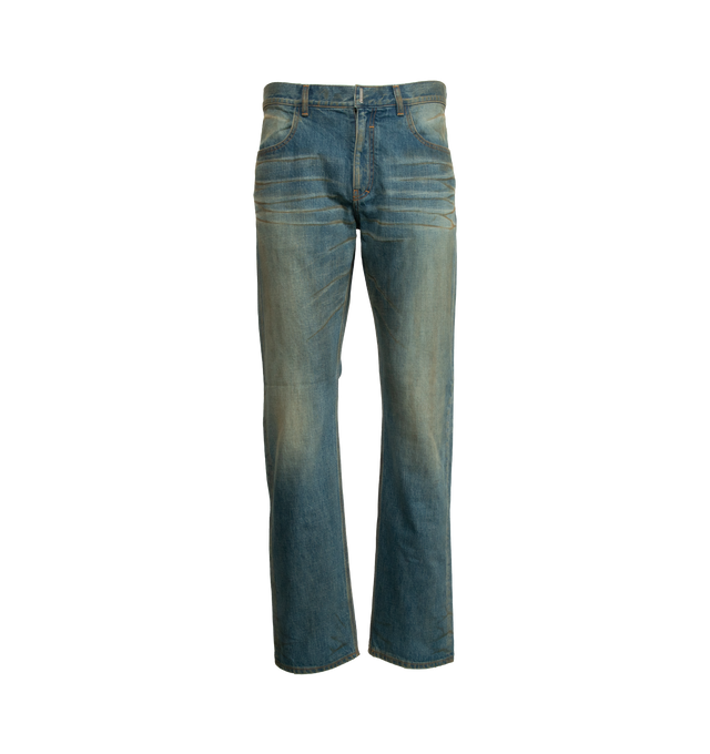 STRAIGHT FIT 5 POCKET TROUSERS (MENS)