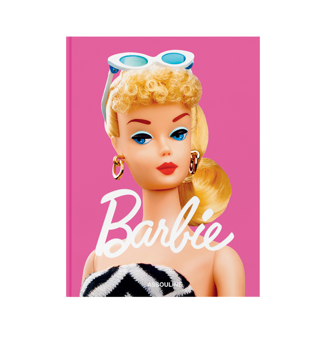 Image 2 of 4 - PINK - ASSOULINE Barbie Book featuring visual compendium presenting the history of Barbie, by Susan Shapiro. Silk hardcover, 350+ illustrations, 340 pages, Language: English, Publication date: October 2023. H12.99" x W9.88" x D1.53" / 6 lb. Made in Italy.