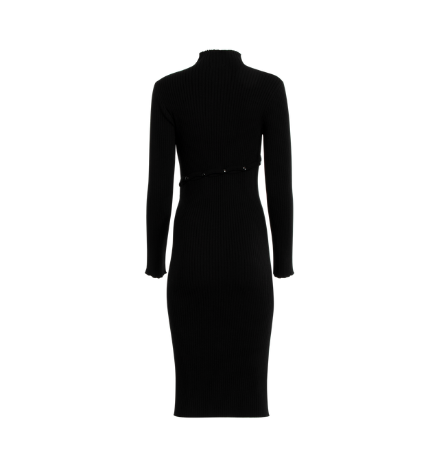 MULTISTYLING RIB KNIT LONG DRESS