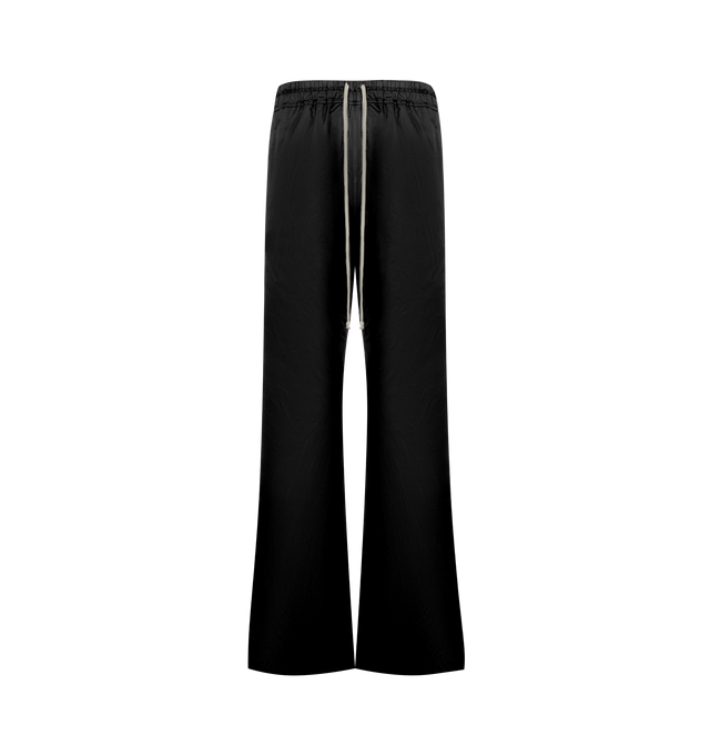 Image 1 of 3 - BLACK - DRKSHDW Pusher Pants featuring elastic waistband with drawstring, back flap pockets and side buttons detail down the leg. 100% nylon. Made in Italy.