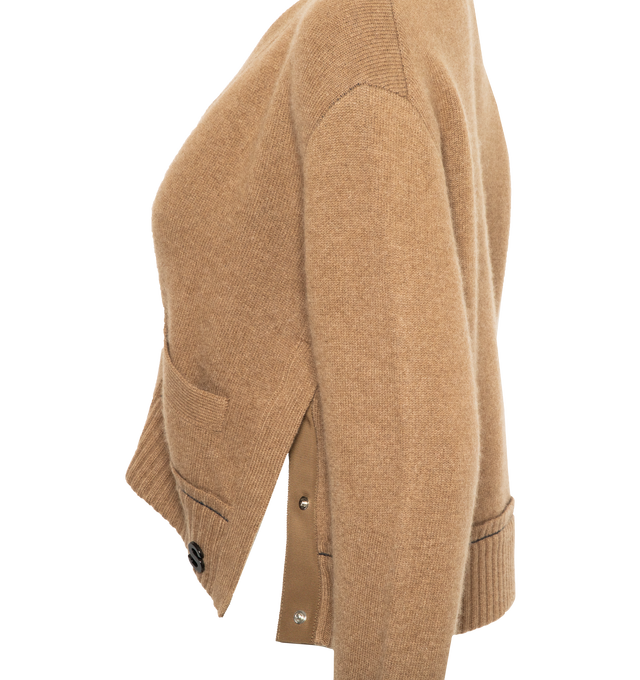 CASHMERE KNIT CARDIGAN