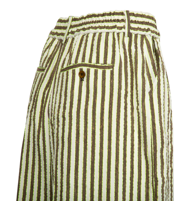 PLEATED WIDE LEG TROUSERS (WOMENS)