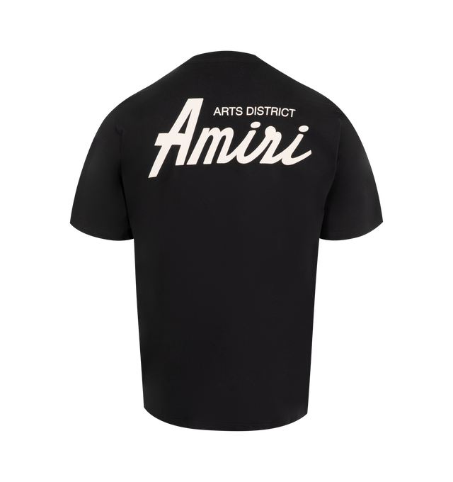 Image 2 of 2 - BLACK - Amiri City T-Shirt has a crew neck, printed artwork, and a straight fit. 100% cotton. Made in Italy.