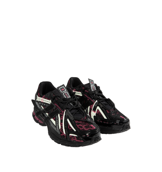 Image 2 of 5 - BLACK - NEW BALANCE 1906A Sneaker featuring mesh upper with synthetic overlays, mesh underlays, ACTEVA LITE midsole cushioning, ABZORB SBS heel cushioning, N-ergy outsole provides superior shock absorption, Stability Web technology, TPU heel cage and rubber outsole.