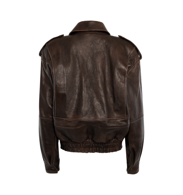 OVERSIZE LEATHER JACKET (WOMENS)