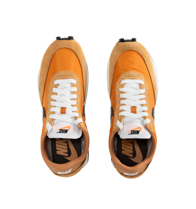 Image 5 of 5 - BROWN - NIKE Daybreak SP Sneaker featuring breathable mesh and shaggy suede upper, vintage waffle outsole, lace up closure, foam midsole and rubber outsole.