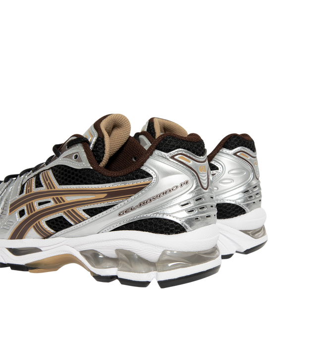 Image 3 of 5 - MULTI - Asics GEL-Kayano 14 Sportstyle Sneakers are lace-up style with rip-stop underlays, GEL cushioning, and TRUSSTIC support system. Unisex style in men's sizes.