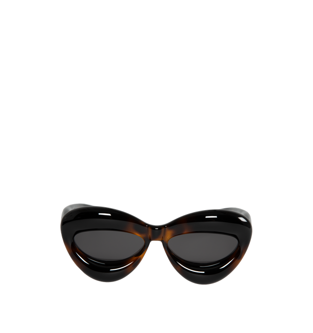 INFLATED CAT EYE SUNGLASSES