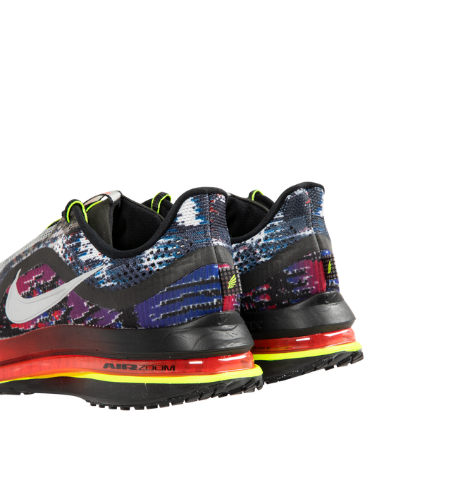 Image 3 of 5 - MULTI - NIKE Pegasus Premium Sneaker featuring reflective details throughout upper, circular knit upper, ZoomX foam in the midsole, ReactX foam in the heel, full-length sculpted Air Zoom unit and waffle outsole with high-abrasion rubber.