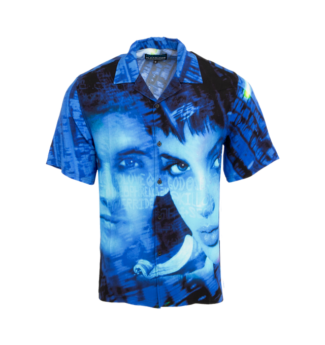 VIRUS RAYON BUTTON DOWN