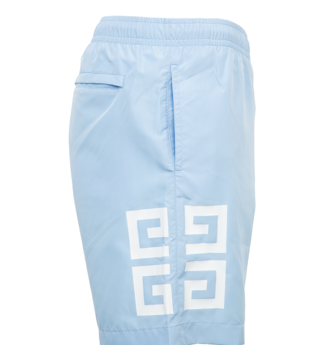 4G NYLON LONG SWIM SHORTS (MENS)